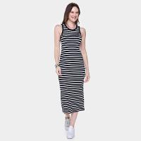 Vestido Tommy Hilfiger Midi Slim Ribana - 1