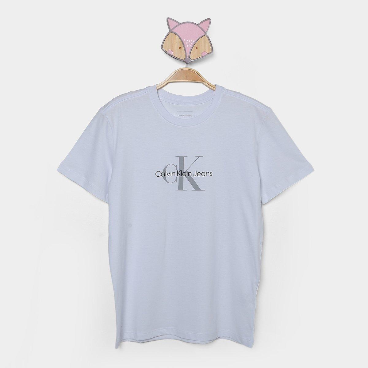 Camiseta Infantil Calvin Klein Logo Menino - 1