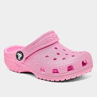 Sandália Crocs Infantil Classic Glitter Clog K - 2