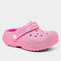 Crocs Infantil Classic Lined Glitter Clog T Menina - 2