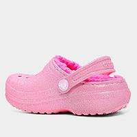 Crocs Infantil Classic Lined Glitter Clog T Menina - 3