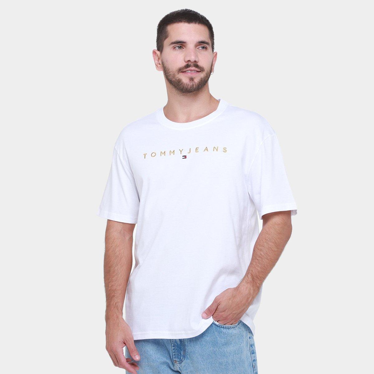 Camiseta Tommy  Jeans Gold LNR Masculina - 1