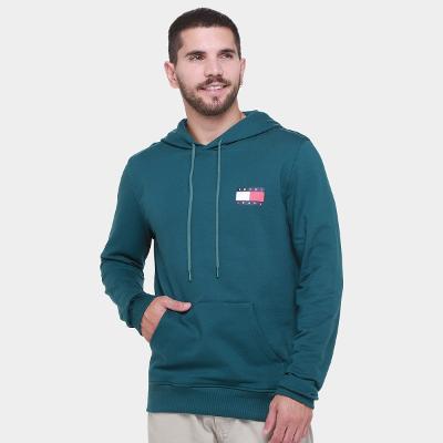 Moletom Tommy Jeans Essential Flag Masculino