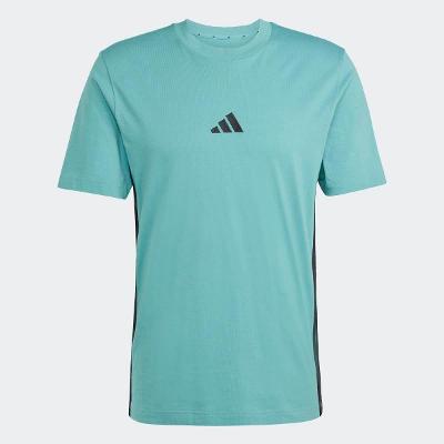 Camiseta Adidas 3 Listras Stretch Masculina