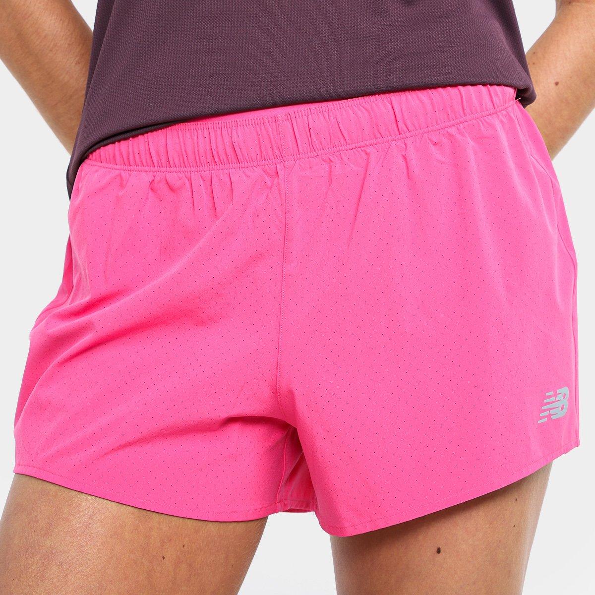 Short New Balance Run Club 3 Feminino - 1