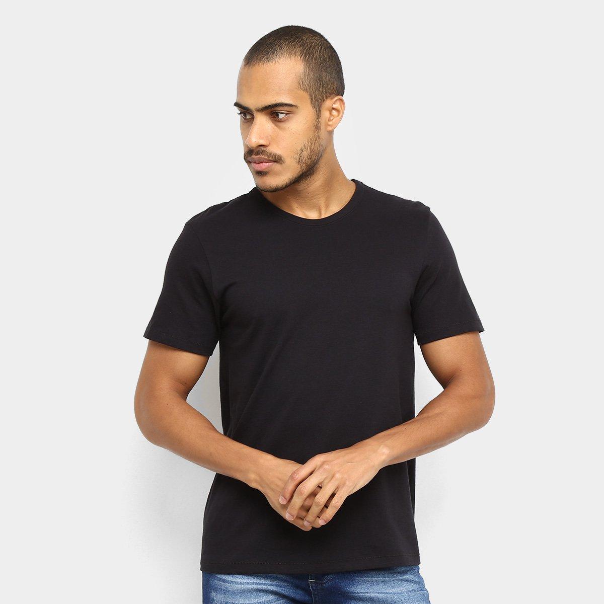 Kit Camiseta Hering Slim Masculina 3 Peças - 6
