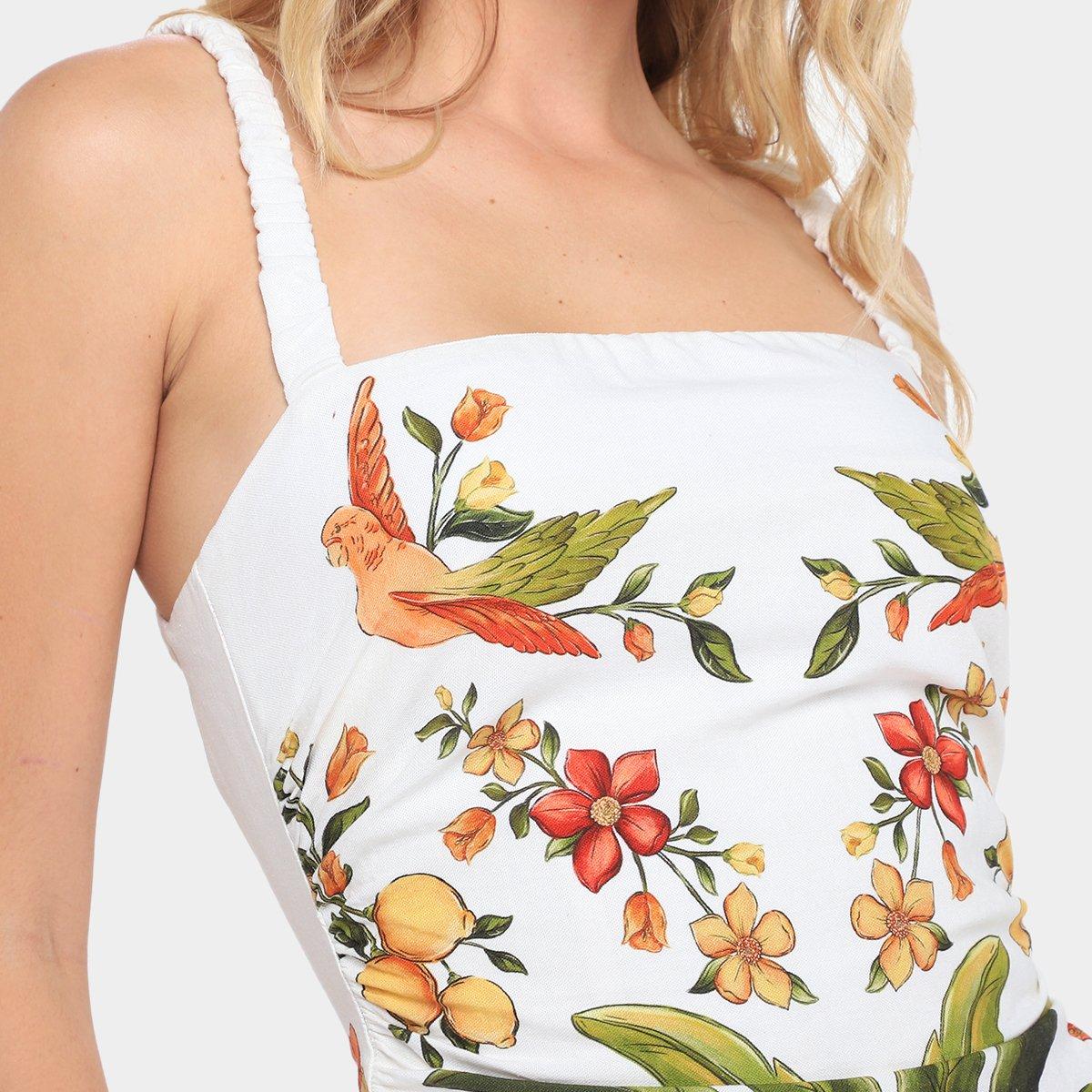 Vestido Farm Curto Bosque Chic - 3