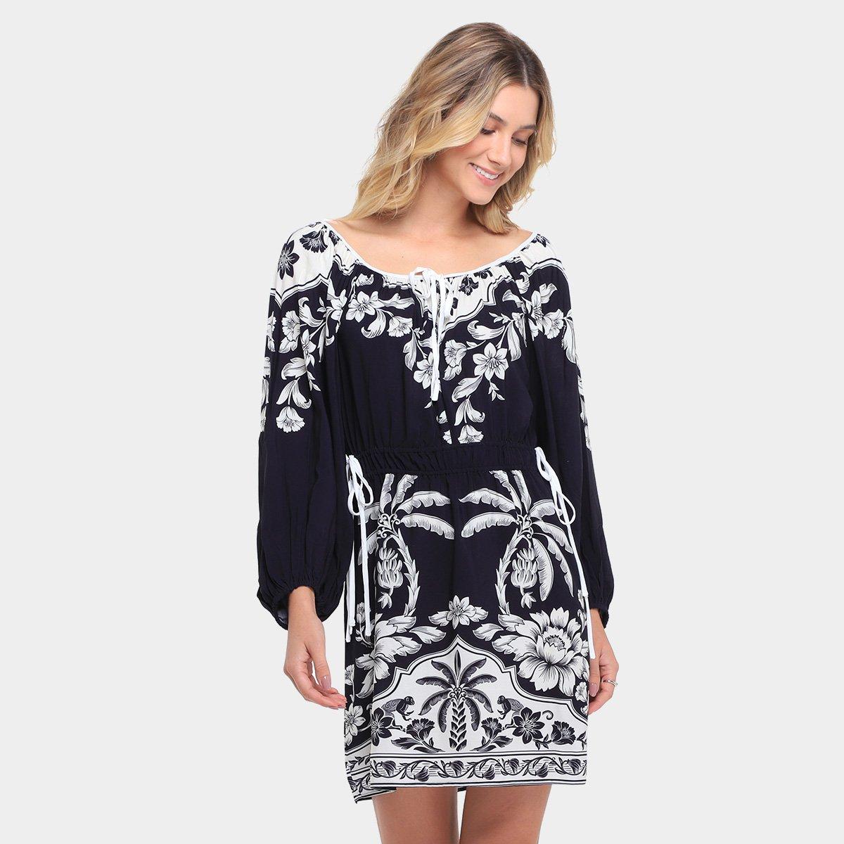 Vestido Curto Farm MG Guanacaste - 1