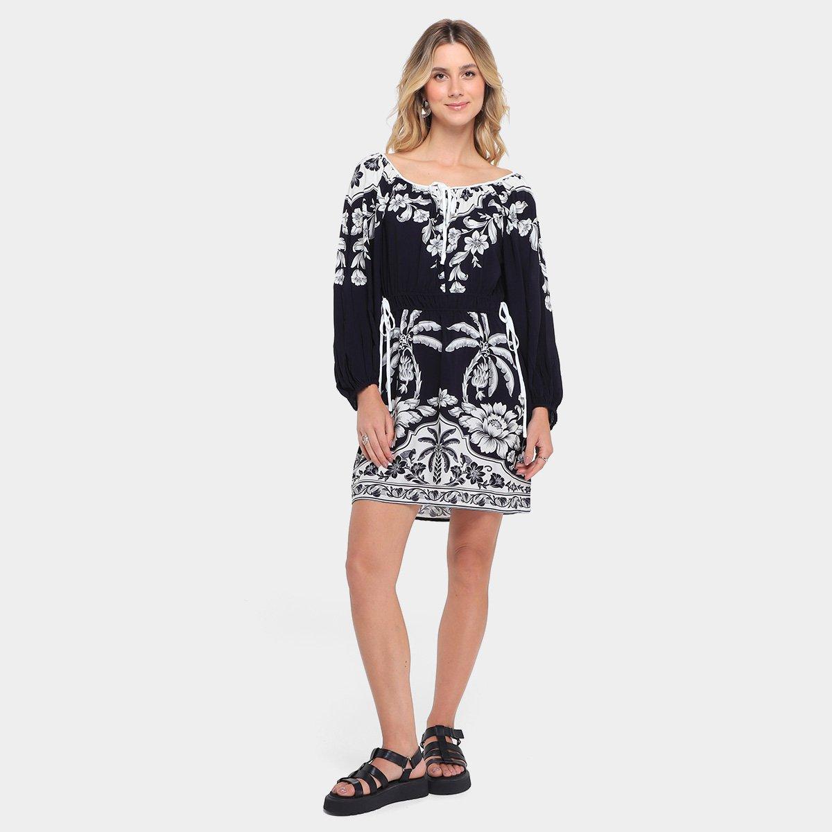 Vestido Curto Farm MG Guanacaste - 5