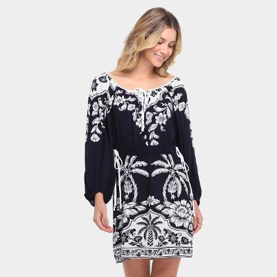 Vestido Curto Farm MG Guanacaste