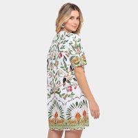 Vestido Tshirt Farm Básico Floresta Doce - 2