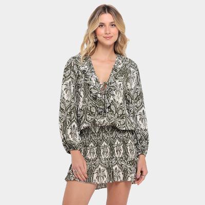 Vestido Farm Curto Serra Tropical