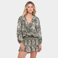 Vestido Farm Curto Serra Tropical - 1