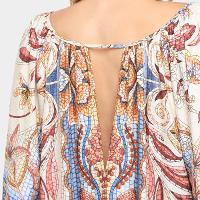 Vestido Farm Curto Vitral do Mar - 5