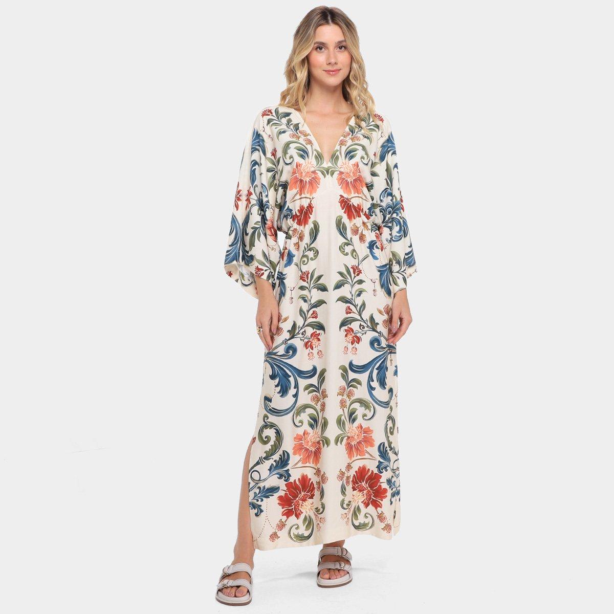 Vestido Farm Midi Sonho Real - 1