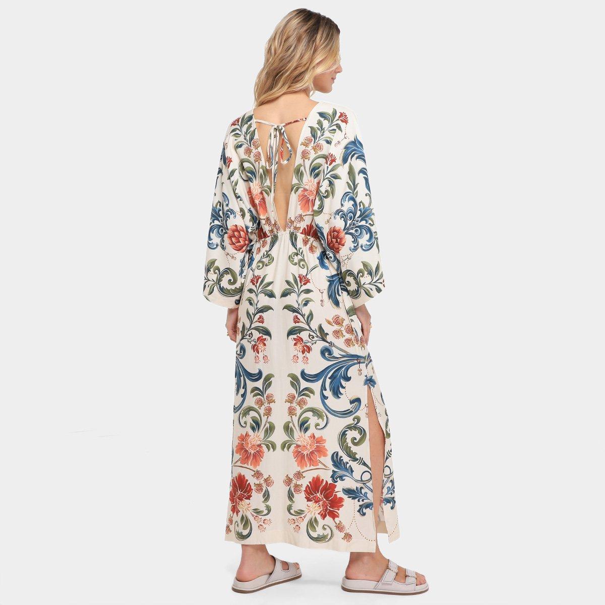 Vestido Farm Midi Sonho Real - 2