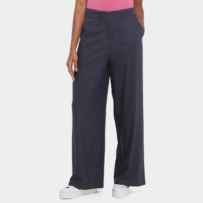 Calça Hering Alfaiataria Reta Feminina