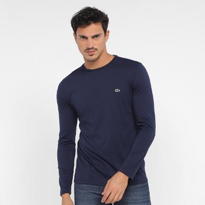 Camiseta Lacoste Manga Longa Masculina