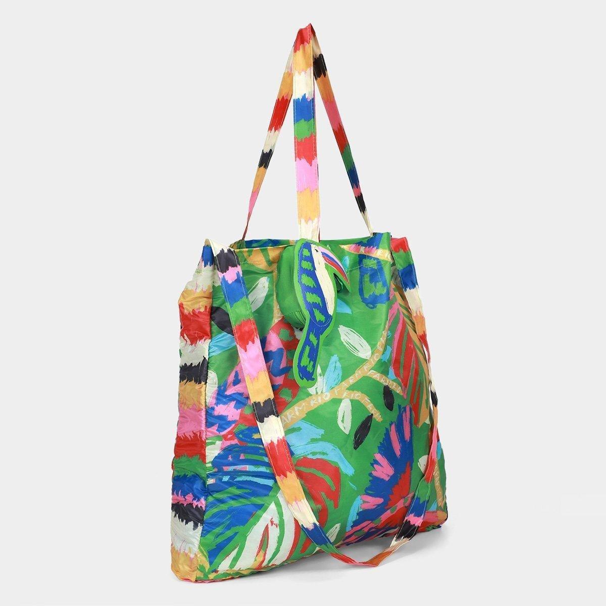 Bolsa Farm Me Leva Bosque Pássaros - 3