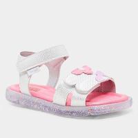 Sandália Infantil Pampili Lulli Com Led Menina - 3