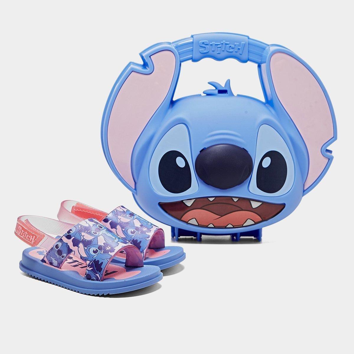 Sandália Bebê Grendene Stitch Hora Do Lanche Menina - 1