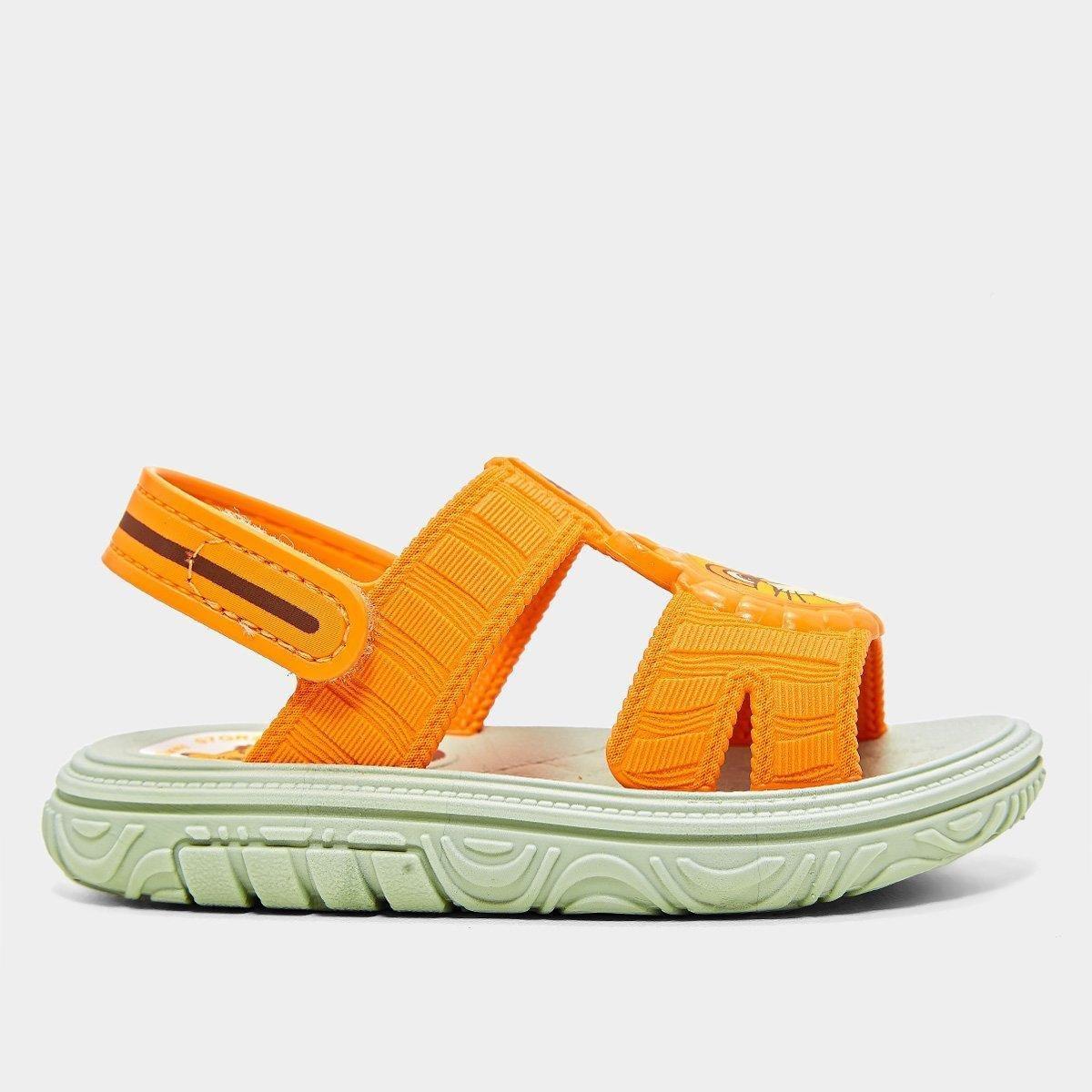 Sandália Bebê Grendene Disney Puff Bag Menino - 2