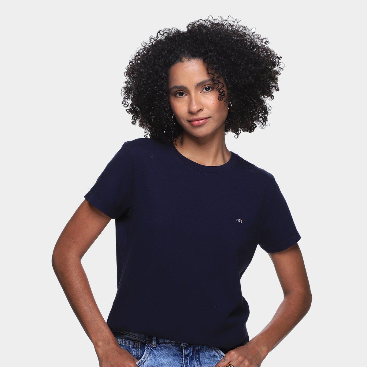 Camiseta Tommy Jeans Casual Feminina - 1