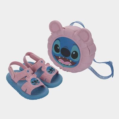 Sandália Bebê Grendene Disney Puff Bag Menina