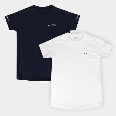 Kit Camiseta Infantil Industrie 2 Peças Menino