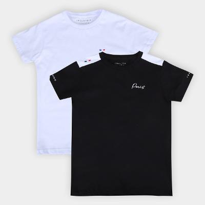 Kit Camiseta Infantil Industrie 2 Peças Menino