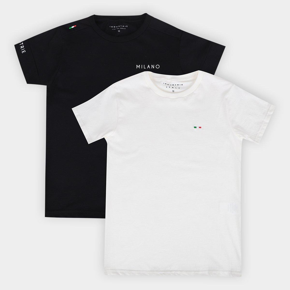 Kit Camiseta Infantil Industrie Menino - 1