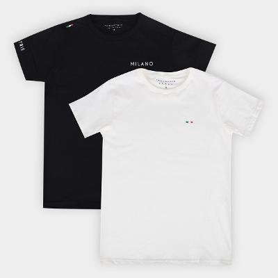 Kit Camiseta Infantil Industrie Menino