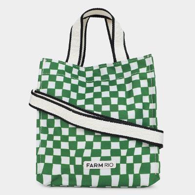 Bolsa Farm Mimo Quadriculado Sonho