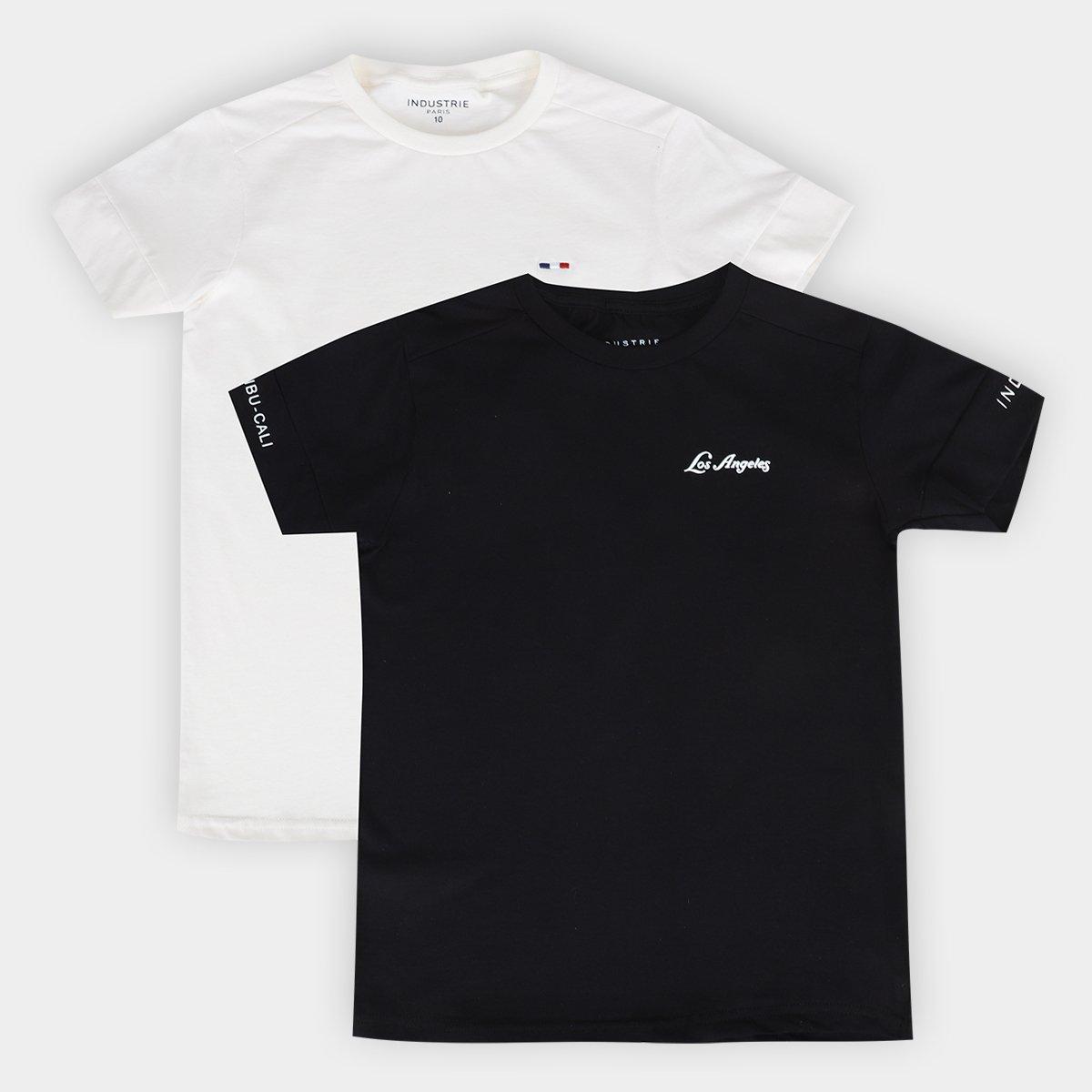 Kit Camiseta Infantil Industrie Menino - 1