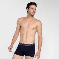 Kit Cueca Boxer Tommy Hilfiger Stretch Trunk Fancy 3 Peças - 2