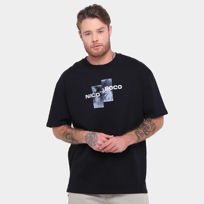 Camiseta Nicoboco Oversized Wilco Masculina