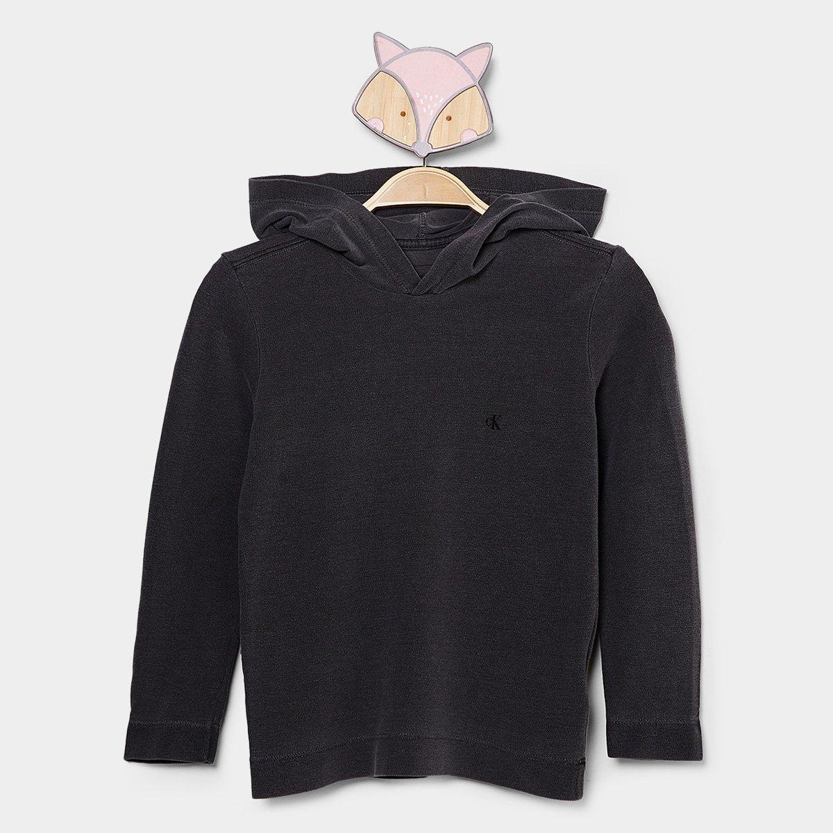 Moletom C/ Capuz Infantil Calvin Klein Menino - 1