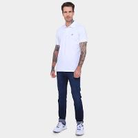 Camisa Polo Calvin Klein Logo Bordado Masculina - 4