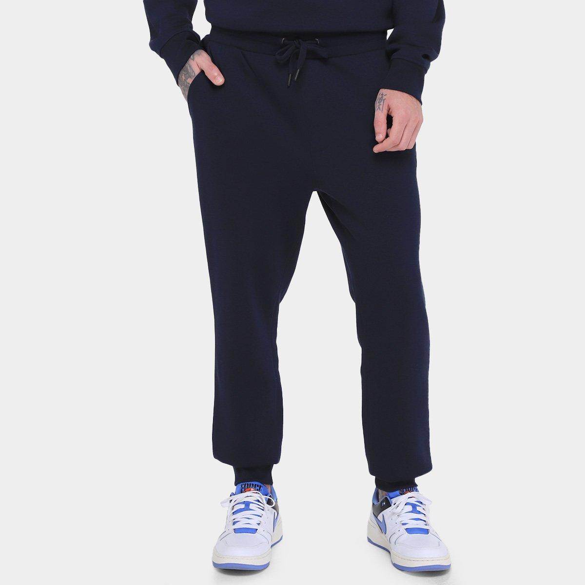 Calça Moletom Calvin Klein Bordado Masculina - 1