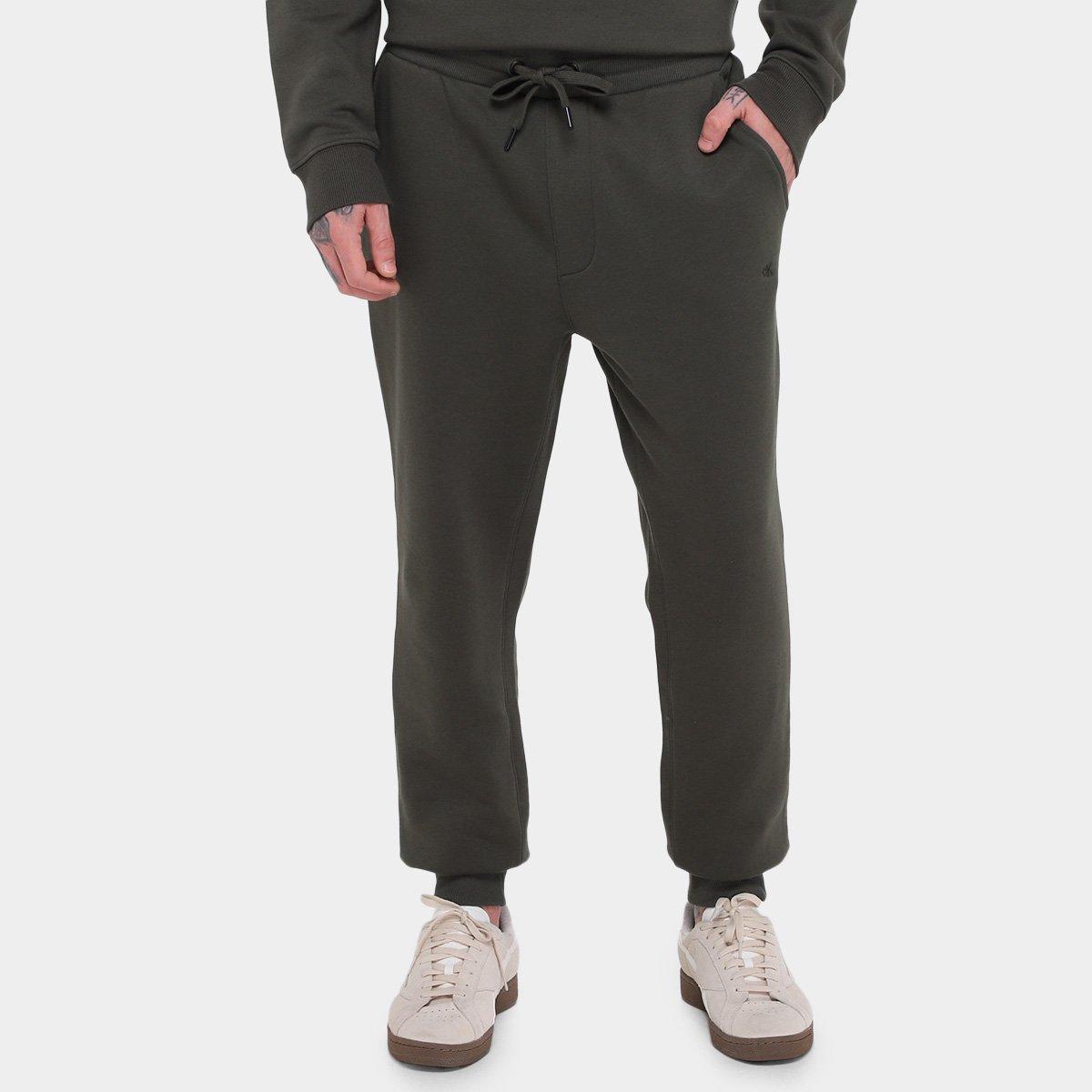 Calça Moletom Calvin Klein Bordado Masculina - 1