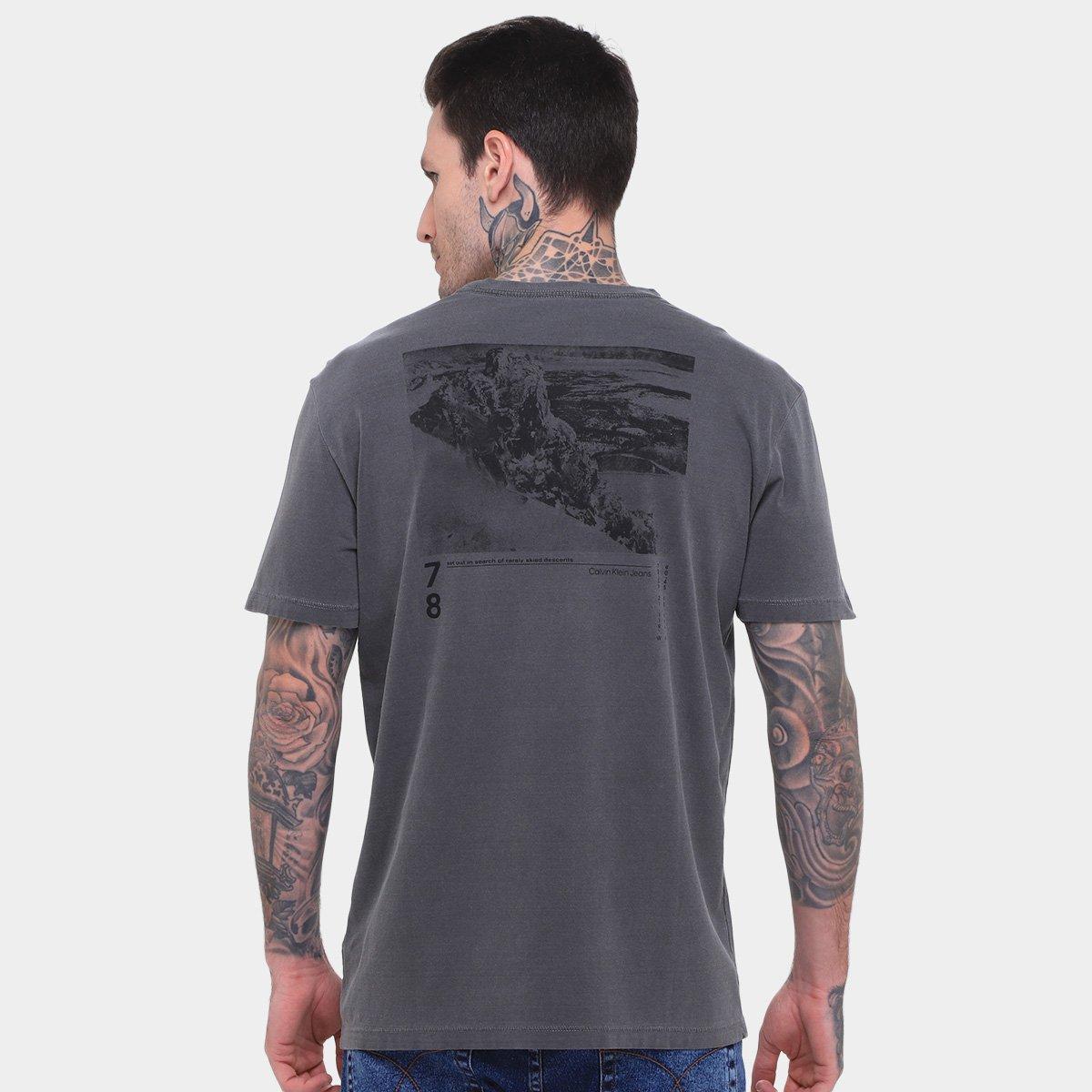Camiseta Calvin Klein Ski Back Frame Masculina - 2