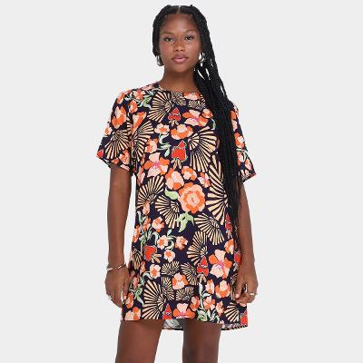 Vestido Colcci Estampado Feminino