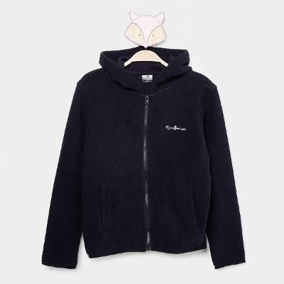 Jaqueta Moletom Infantil Nicoboco Sherpa Menino