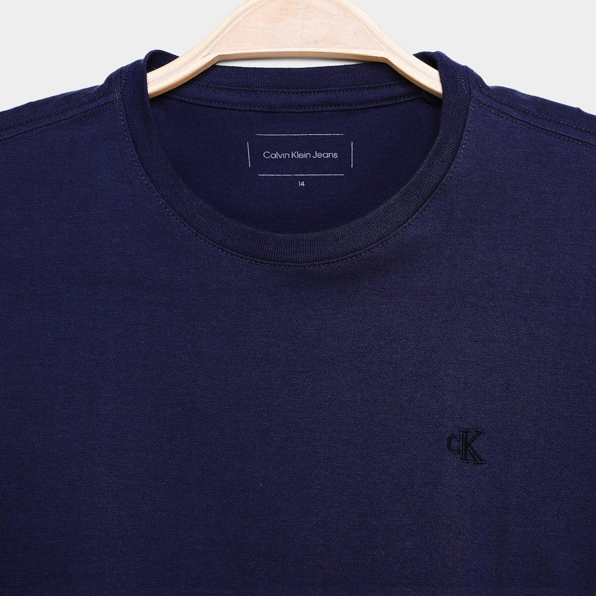 Camiseta Infantil Calvin Klein Bordado Menino - 2