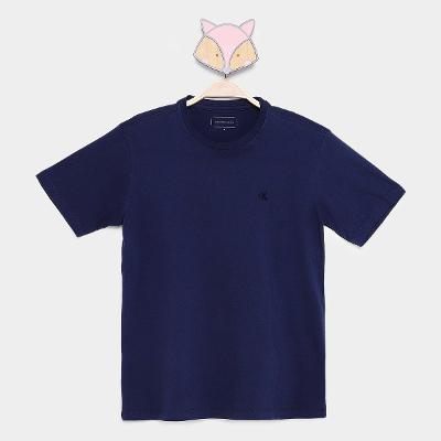 Camiseta Infantil Calvin Klein Bordado Menino