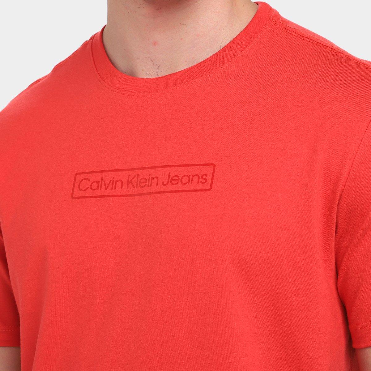 Camiseta Calvin Klein Logo Box Masculina - 3