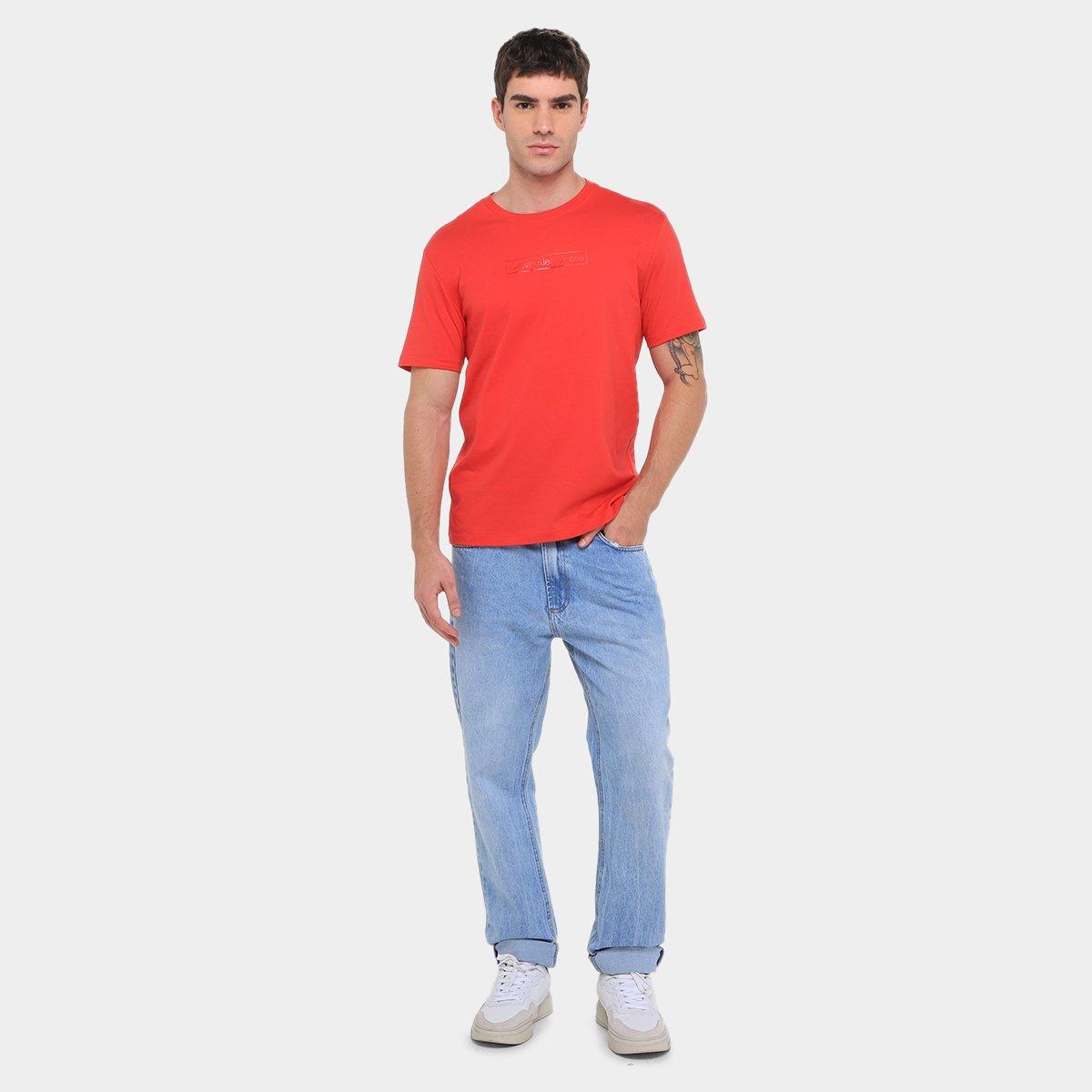 Camiseta Calvin Klein Logo Box Masculina - 4
