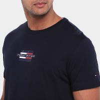 Camiseta Tommy Hilfiger Flag Box Masculina - 3