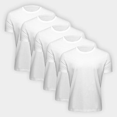 Kit Camiseta Hering Slim Masculina 5 Peças