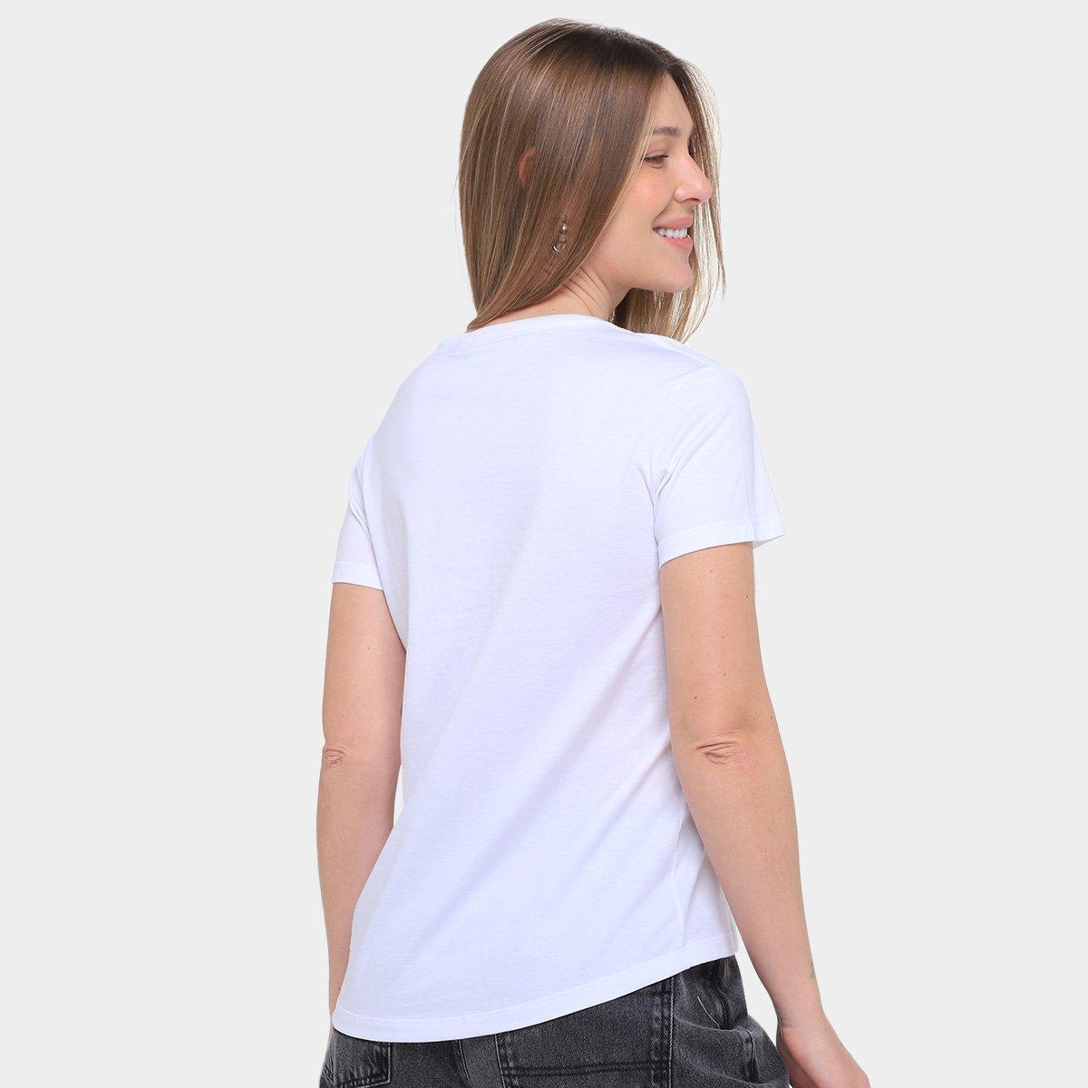 Camiseta Calvin Klein Egípicio Patch Feminina - 2